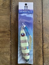 CHROME/Glow Slow Pitch Jig 160gms Double assist Hooks high Quality Tuna