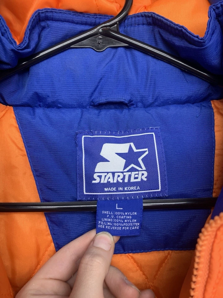 Chaqueta De Colección Florida Gators Starter Para Hombre Grande Puffer Anarok Años 90 Y2K Foto 3 de 4