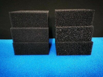 Ersatzfilter 6er Set passend für Oase Biosmart 14000 Teich 3x grob + 3x mittel
