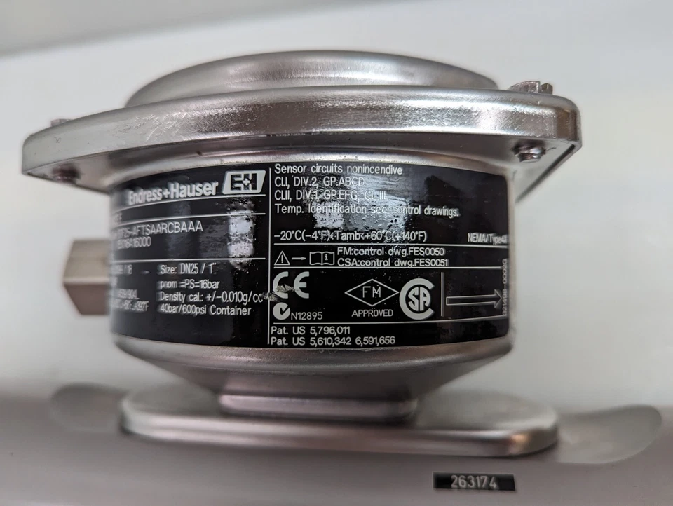 Endress Hauser Promass F Flowmeter 83F25-AFTSAARCBAAA - Image 2 of 4