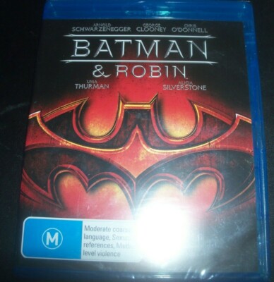 Batman & Robin (Arnold Schwarzenegger) (Australia Region B) Bluray   New 
