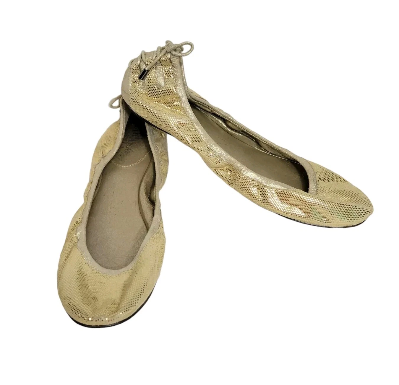 Piatti NikeAir Ballet Cole Haan Maria Sharapova oro scintillante 9B