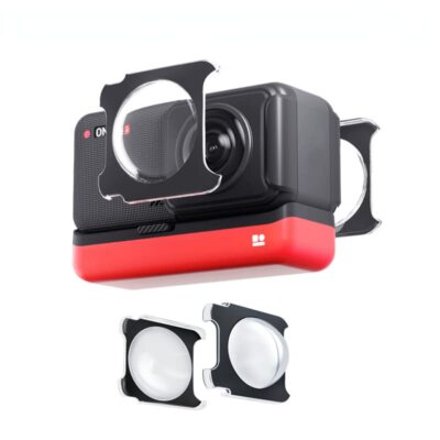 Sticky Lens Guards for Insta360 ONE RS Dual Lens 360 Mod Protector Accessory