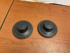 LOT 2 Genuine InSinkErator Garbage Disposal Stopper Black