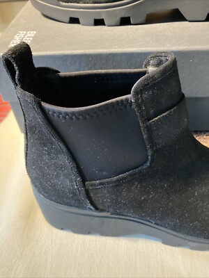 Eileen fisher splash waterproof black suede ankle boots size 9.5 NEW $235 Eileen Fisher Splash Waterproof Suede Bootie Black  main image 3