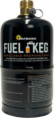 Mr. Heater Fuel Keg. -1 Lb. / 16 Oz. Empty Refillable Propane Tankâ  DOT Ce