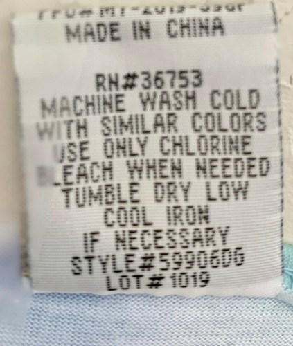 Girl's Pajama Top New Size 10 Tie Dye Mermaid At Heart Purple Blue Lightweight - Picture 5 of 5