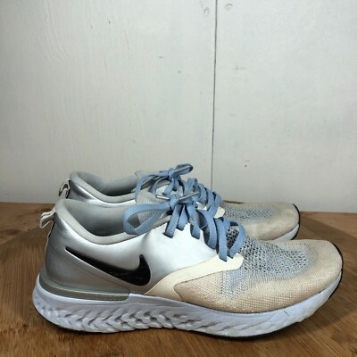Nike Shoes Womens 7.5 Odyssey React Sneakers Running Road Workout Gray Blue
