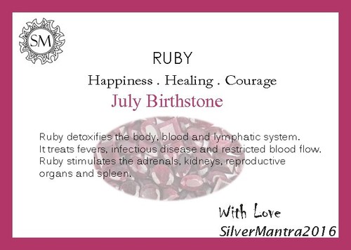 Ruby Gemstone 925 Silver Women Gift Artisan Trendy Pendant Jewelry - Picture 3 of 5