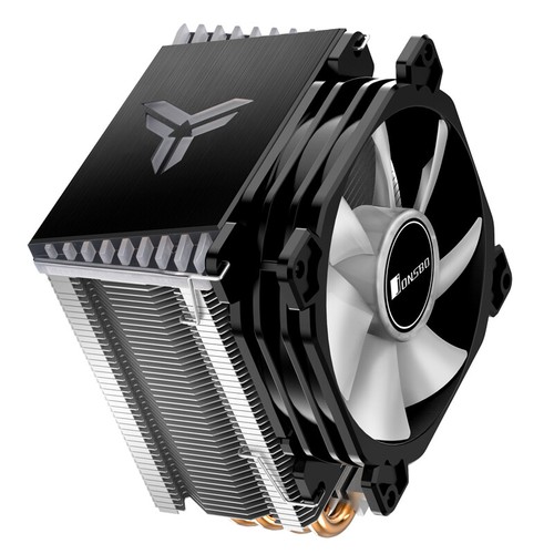 JONSBO CPU Cooler 4 Heat Pipes 12V Cooling Fan Temperature Control for AMD/Intel - Picture 11 of 15