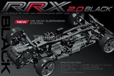 [US] MST 532163 RRX 2.0 S BLACK RWD 1/10 RC Drift Car Combo KIT 210651BK 820141