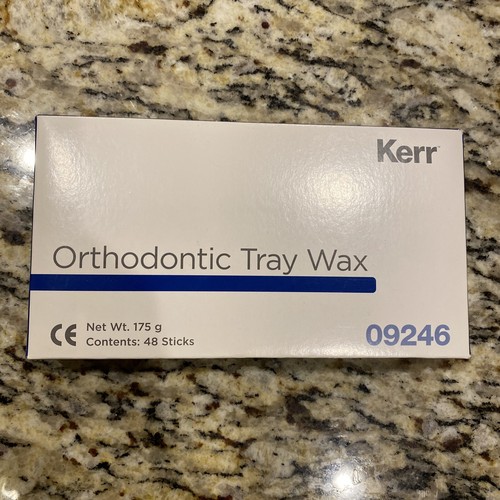Kerr Orthodontic Tray Wax 48 Sticks 09246 eBay