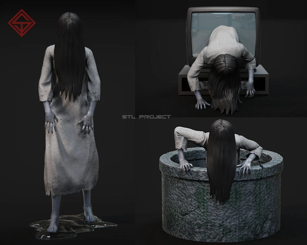 The Ring: Sadako Resin Model Kit 3 Poses Available in Scales | eBay