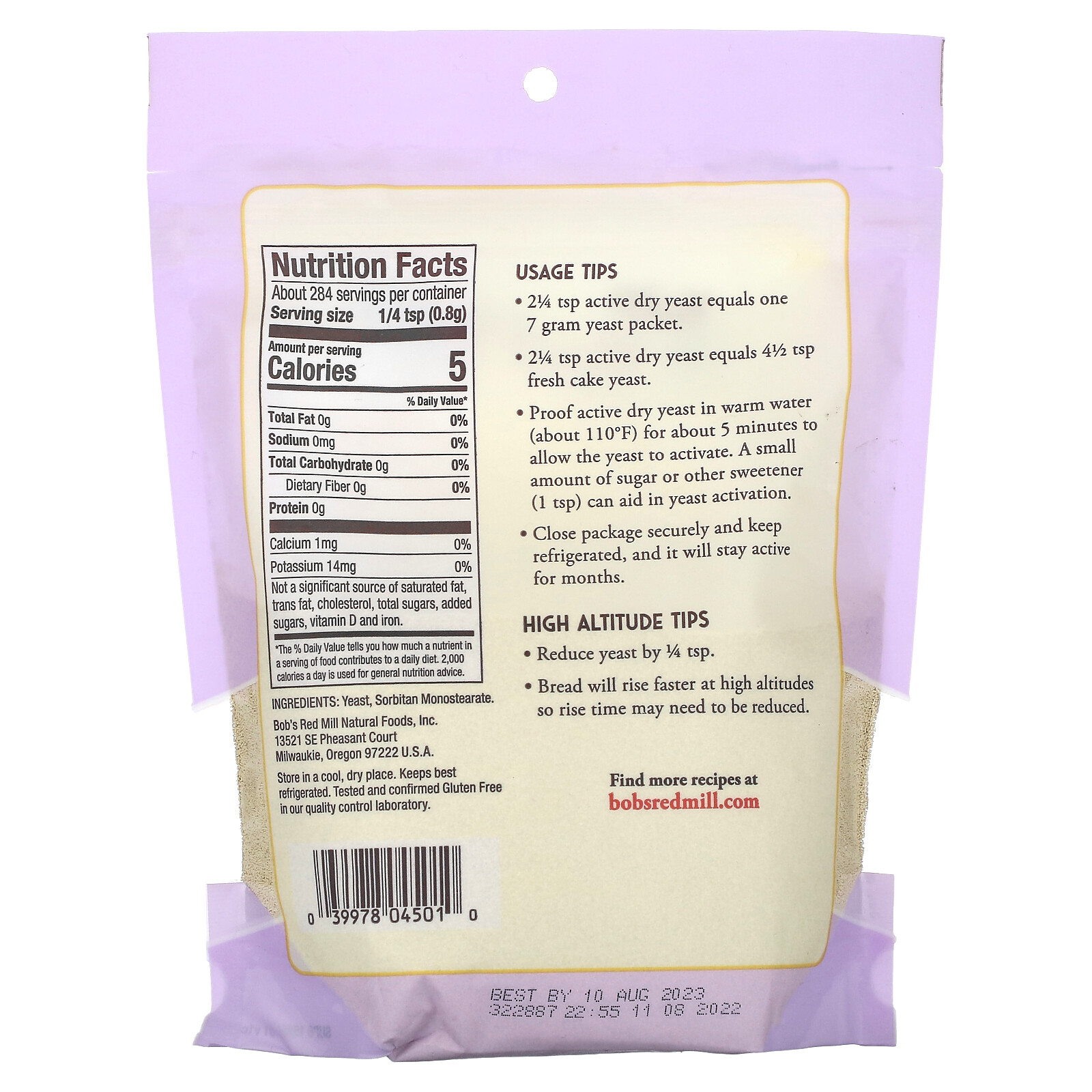 Active Dry Yeast, Gluten Free, 8 oz (227 g) Falak Tayyeb Platinum