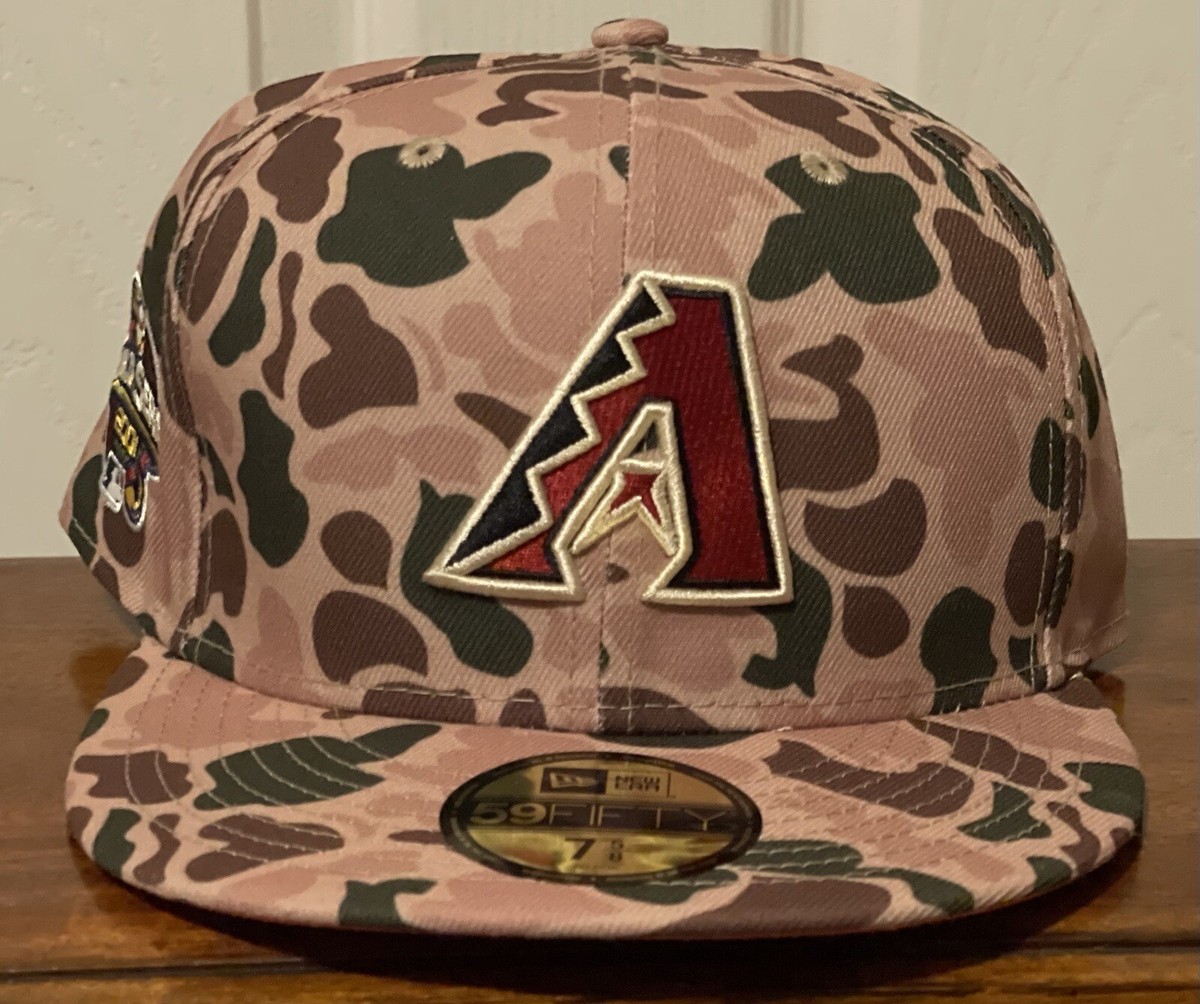 ル*チ様 NEW ERA 迷彩柄キャディバッグ Arizona Diamondbacks World Series MLB Camo New Era Fitted Hat Mens