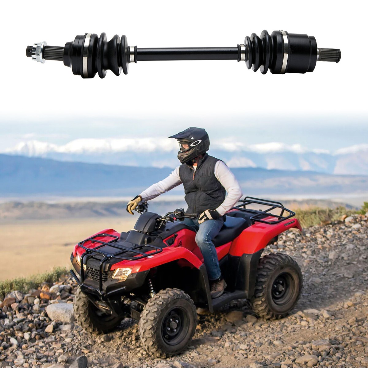 For Honda Rear left or right cv axle TRX 520 with IRS 2020 - 2022