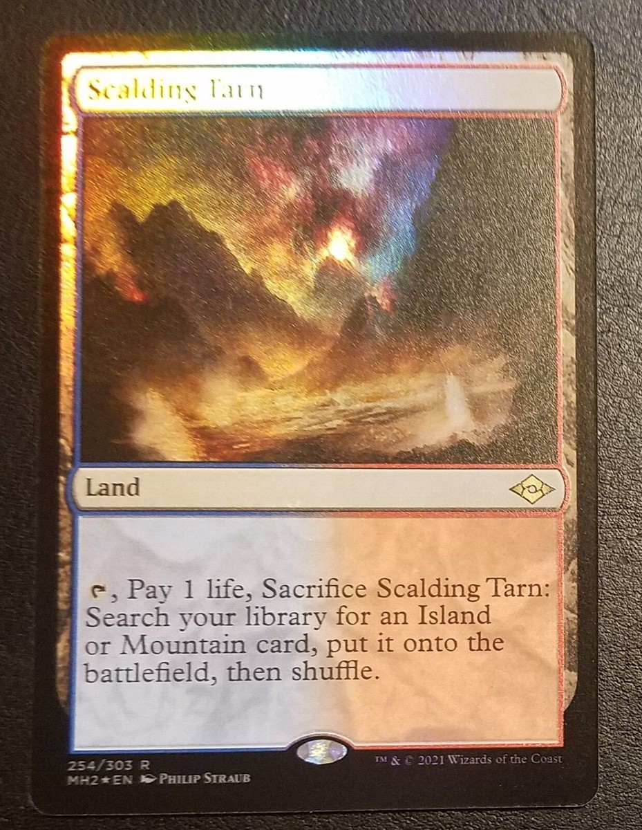沸騰する小湖　Scalding Tarn foil EXP Scalding Tarn | Masterpiece Series: Expeditions | Card Kingdom