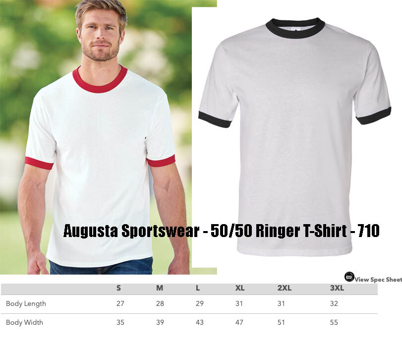 Chevy Van Paradise 1970s style RINGER T-SHIRT Unisex SM-XXL thumbnail 2