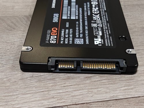Samsung 870 EVO 500GB 2.5" SATA III Internal SSD (MZ-77E500B/AM) ***GOOD*** #1 - Photo 6/7