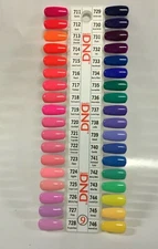 DND Daisy Matching Soak Off Gel Polish full size .5oz LED/UV Duo List G