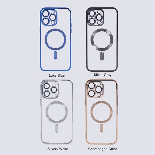 For iPhone 16-Pro-Max Shockproof Magnetic Silicone Cover-Protector Screen Case - Picture 40 of 166