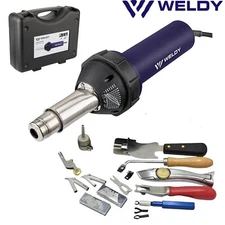 Weldy 1600W Hot Air Torch Plastic Welding Gun Welder Tools Flooring Welding Kit