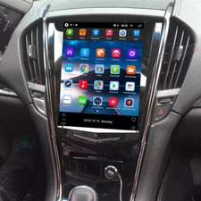 Vertical 9.7" Android 13 For Cadillac ATS SRX XTS ATSL CTS Car Stereo Radio GPS