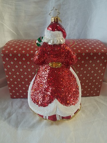 Christopher Radko Santa Peppermint Candy Kingle 7 1/2" Ornament SEHR SELTEN MIT BOX - Bild 11 von 19