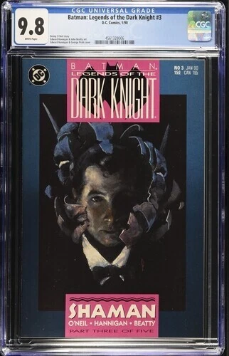 Batman: Legends of the Dark Knight 3~CGC 9.8~🔥HIGHEST GRADE🔥TOP POP🔥
