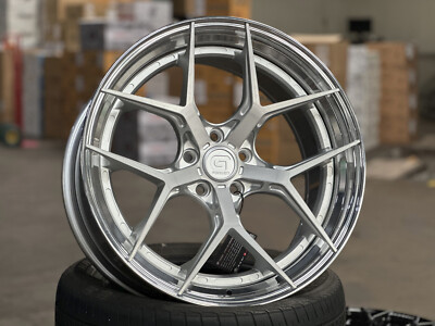 New 20x8.5J 20x10J G FORGED 01 Silver (4 Wheel) 5x114.3 Fit TOYOTA LEXUS HONDA