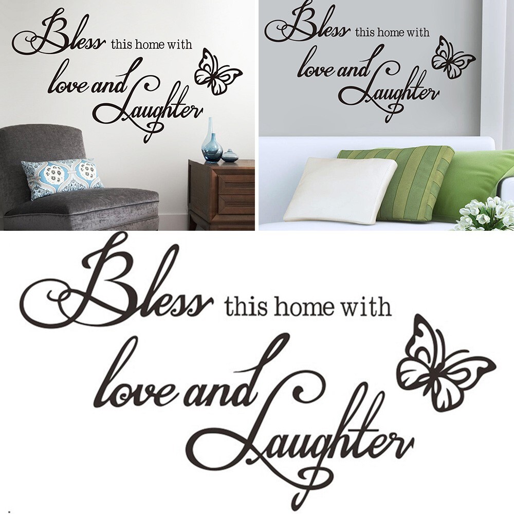 Wall Quote Words Removable/Vinyl,Decal Art Mural Home Decor Quote/Wall