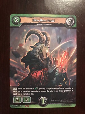 2017 Dragoborne Oath of Blood #DBBT02035 - Elder Horn Druid (U)