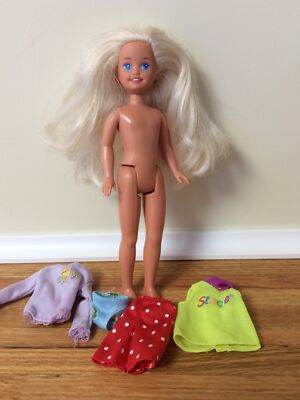  Stacie Barbie's Little Sister Doll 1991 With Clothes