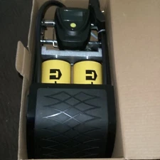 New Bicycle Car Motorcycle Digital Foot Pump Tire Pressure Display Dual Cylinder