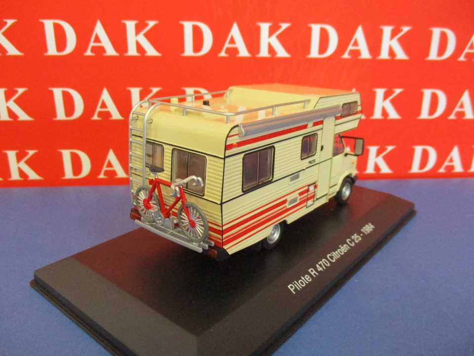 Die cast 1/43 Modellino Camper Citroen C25 (Fiat Ducato) Pilote R 470 1984 - Immagine 3 di 4