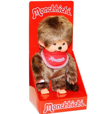 Monchhichi Classic Boy rot, ca. 20cm,