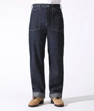 BUZZ RICKSON'S Lot No. BR41106 ROUSERS WORKING DENIM ARMY TROUSERS Japan