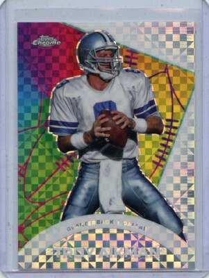2023 TOPPS COMPOSITE #CAE-5 TROY AIKMAN ALL-ETCH ''XFRACTOR'' DALLAS COWBOYS 91524