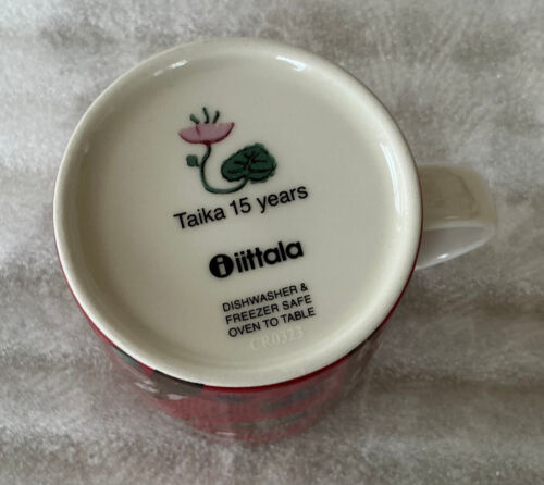 Tazza Iittala Taika Anniversary 0,4 L Rossa Edizione Limitata 15 anni per Tè o Caffè - Foto 8 di 12
