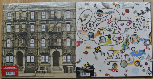 LED ZEPPELIN Physical Graffiti 2-LP 40th Anniv + Led Zeppelin III 180g Gatefold - Picture 2 of 3