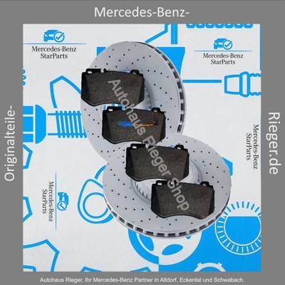 Mercedes-Benz StarParts Bremsenpaket Bremsscheiben Beläge VA, W/S/A/C 205,