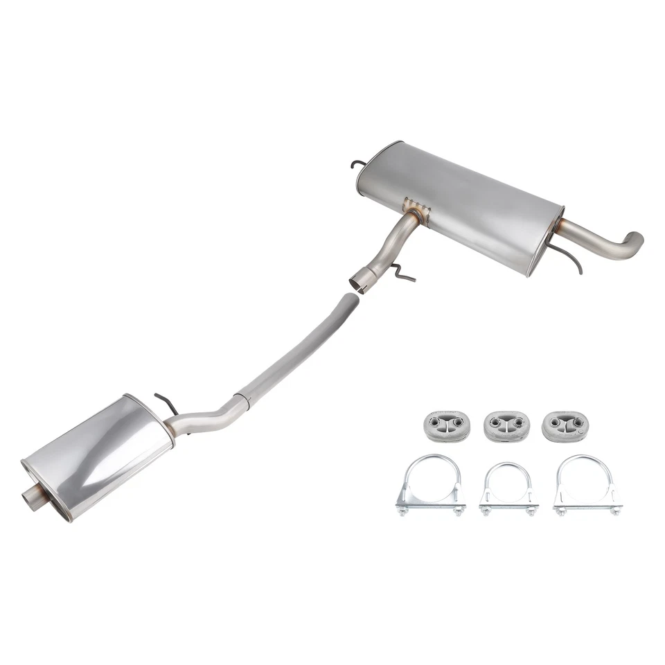Stainless Steel Rear Muffler Exhaust Kit For Chevrolet Equinox 2.4L 2010-2017 US Foto 2 de 4