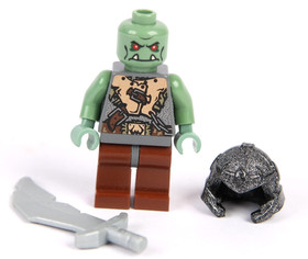 Lego Troll Warrior 2 Minifigure Orc 7048 7038 7078 7097 Fantasy Era cas365