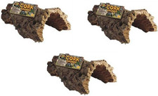 Natural Cork Bark, Round, Medium 3 Pack 
