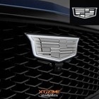 Fits 2021-2025 Cadillac Escalade LED Grille Emblem Silver White Illuminated