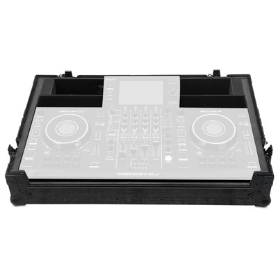 UDG Ultimate Flightcase  DJ SC LIVE 4 Black Plus Wheels (U91081BL) - DJ