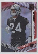 2019 Panini Donruss Elite Rookies Aspirations 40/76 Johnathan Abram #185 03wd