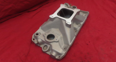 Weiand #7508 Small Block Chevy Aluminum Intake Manifold Single Plane Torker 2725