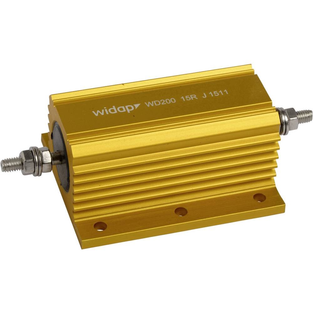 Résistance bobinée Widap 160174 15 Ohms boîtier blindé haute sécurité