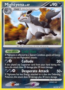 Mightyena 54/127 Platinum Base Set Uncommon